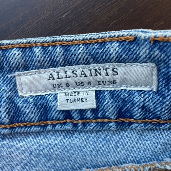 All Saints Jean Skirt - Picture 2 of 2